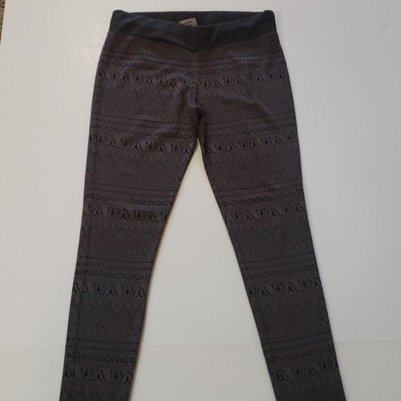 KAVU Lola Print Knit Leggings size XS - Picture 2 of 9